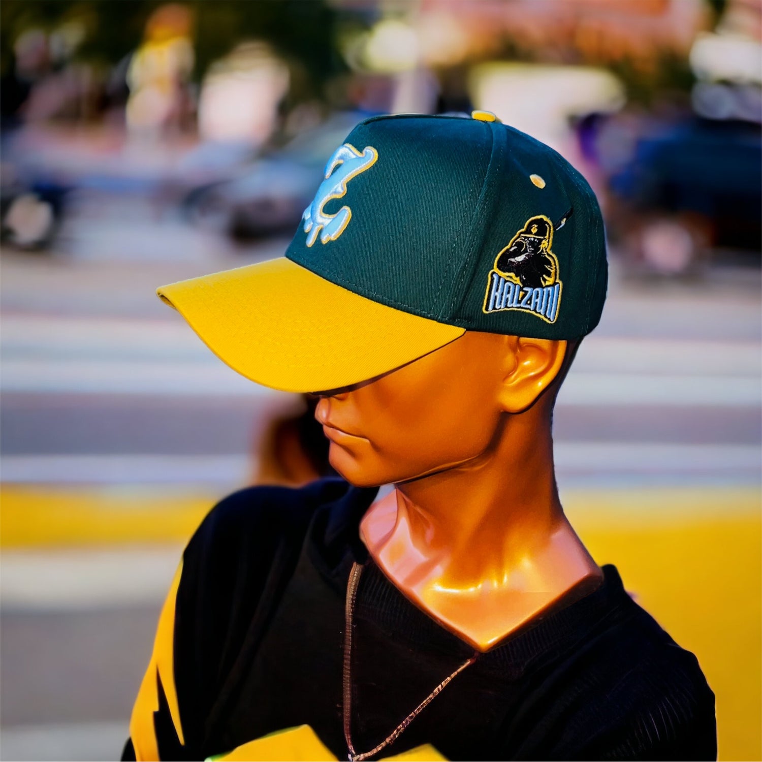 Embroidered Kalzani dad hat