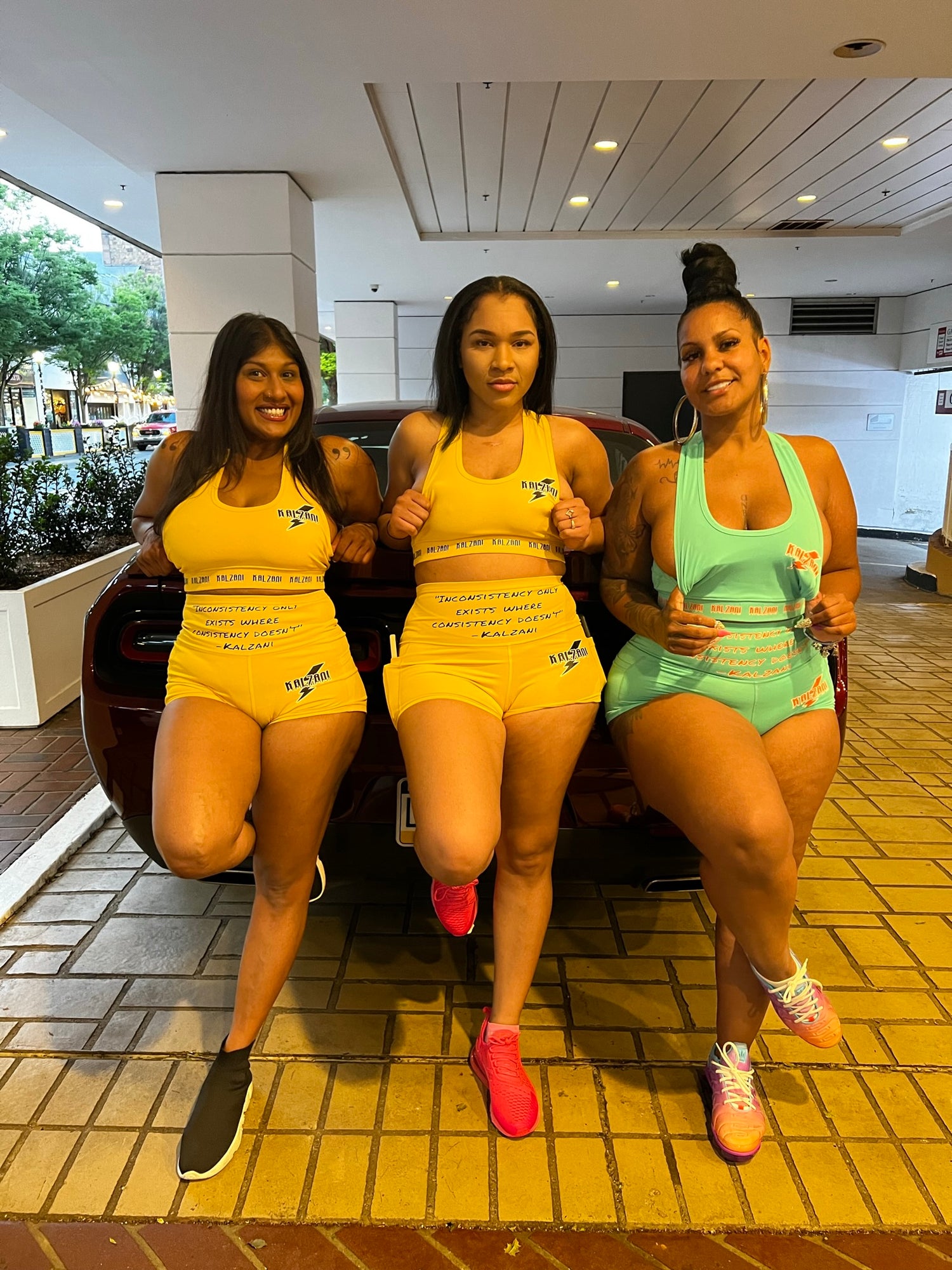 Kalzani Gym Short Set.
