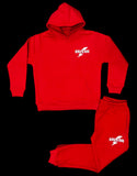 Kids Kalzani Red Sweatsuit