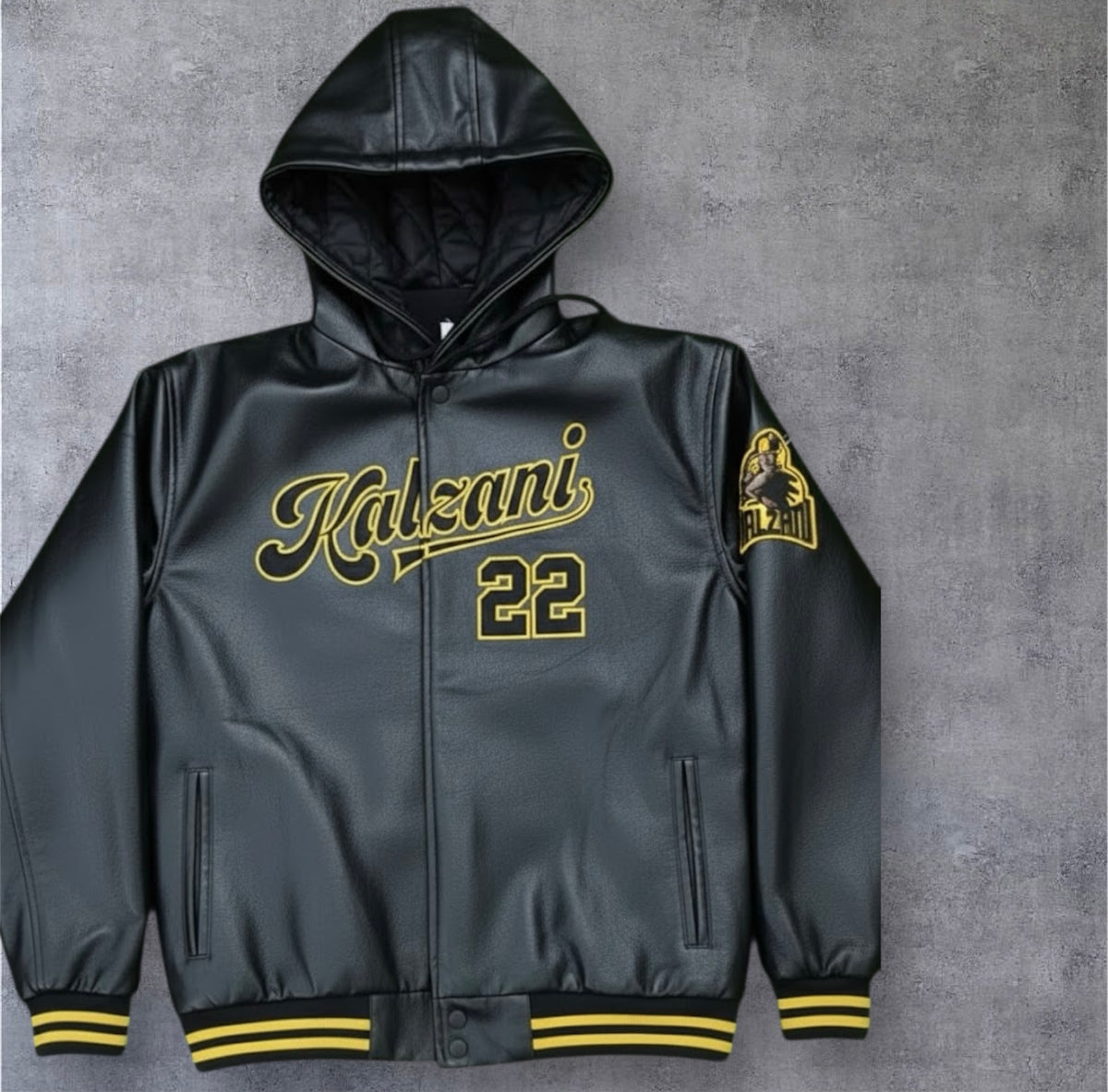Black and Yellow Kalzani Bomber