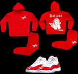 Kids Kalzani Red Sweatsuit