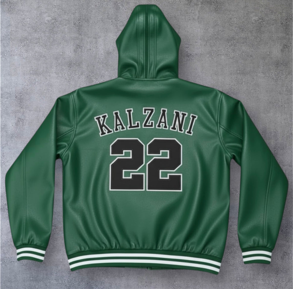 Hustle Green Kalzani Bomber