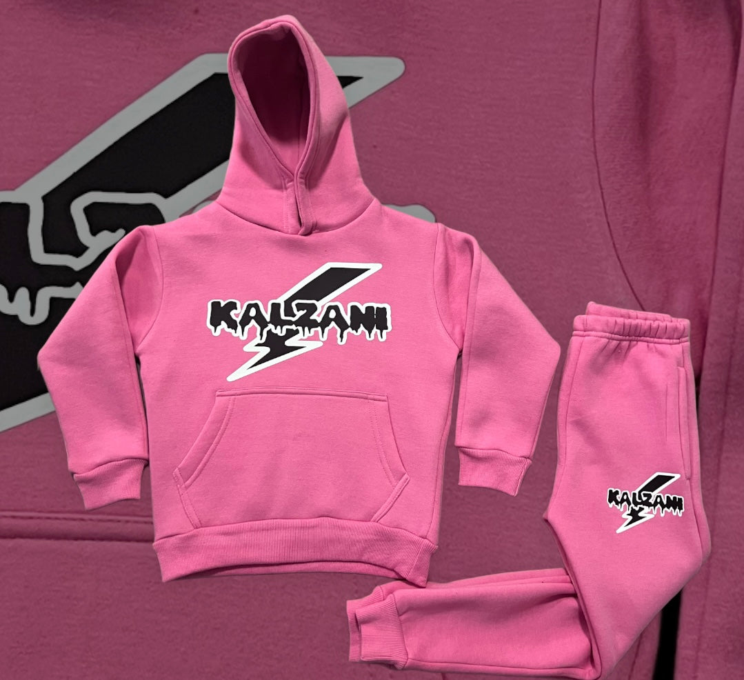 Kids Pink Jogger Set